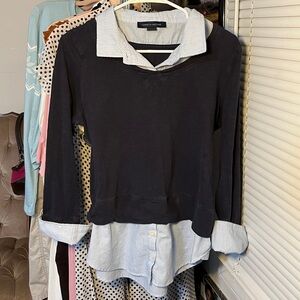 Tommy Hilfiger Light Blue Striped Shirt